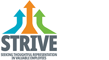 STRIVE (Seeking Thoughtful Representation in Valuable Employees) (logo)